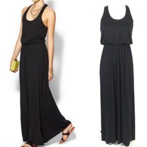 LUSH BLACK MAXI DRESS